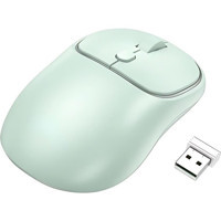 Polham Sessiz Yatay Kablosuz Yeşil Optik Mouse