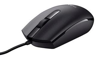 Trust Basi Yatay Kablolu Siyah Optik Mouse