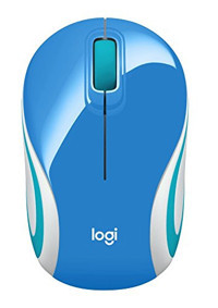 Logitech M187 Ultra Yatay Kablosuz Turkuaz Optik Mouse