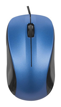 Everest SM-215 Yatay Kablolu Mavi-Siyah Optik Mouse