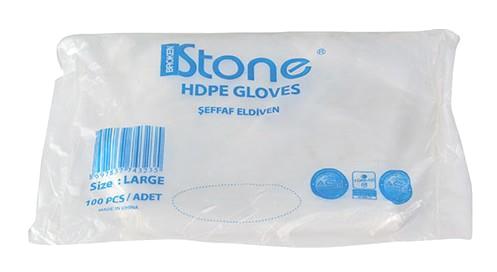 Stone Şeffaf Standart Temizlik Eldiveni