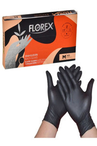 Florex Kullan At Siyah Medium Çok Amaçlı Temizlik Eldiveni