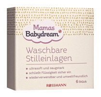 Babydream Yıkanabilir 6'lı Göğüs Pedi