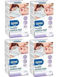 Wee Baby Klasik 4x40'lı Göğüs Pedi