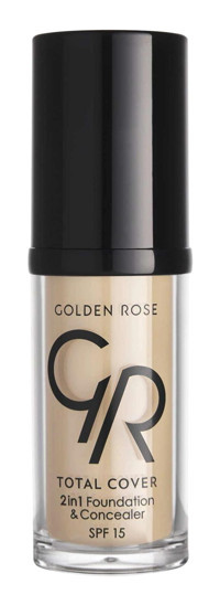 Golden Rose Total Cover 11 Krem Tüp Fondöten 30 ml