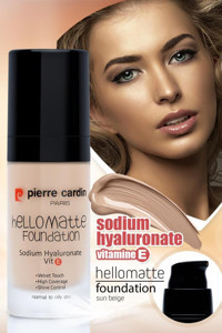 Pierre Cardin HelloMatte Serum Tüp Fondöten 30 ml