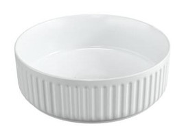 Isvea Ion Klasik Tekli 36 cm Seramik Tezgah Üstü Yuvarlak Lavabo Beyaz