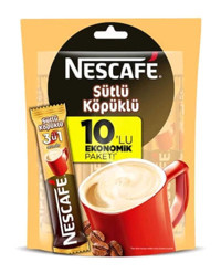 Nescafe Sütlü Köpüklü Paket Granül Kahve 174 gr