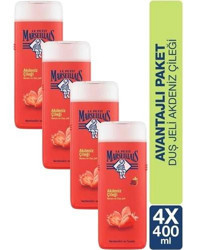 Le Petit Marseillais Akdeniz Çileği Nemlendirici Duş Jeli 4x400 ml
