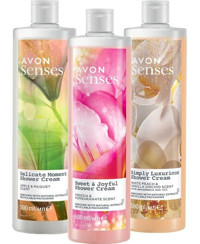 Avon Senses Şeftali Vanilya-Nar Duş Jeli 500 ml
