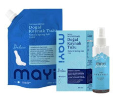Mayi Tuz İrili İnceli İyotsuz Toz Kaynak Tuzu Paket 2.6 kg