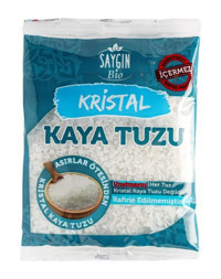 Saygın Sofralık İyotsuz Kristal Kaya Tuzu Paket 500 gr