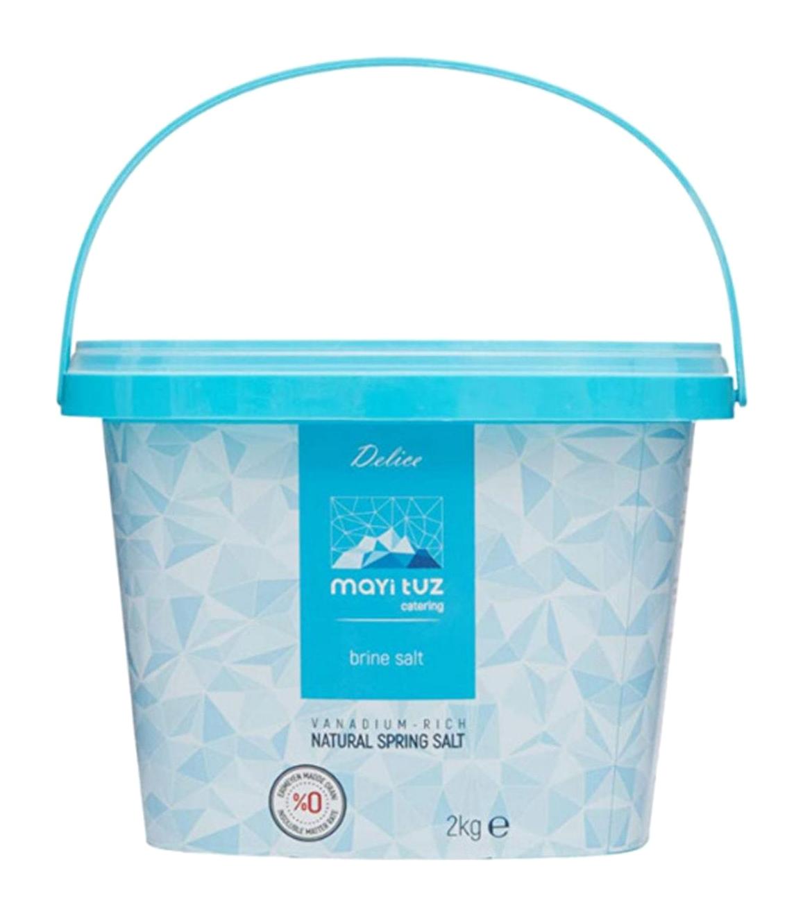 Mayi Tuz Delice İyotsuz Kristal Salamura Kaynak Tuzu Paket 2 kg