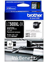 Brother LC569XLBK Orijinal Siyah Mürekkep Kartuş