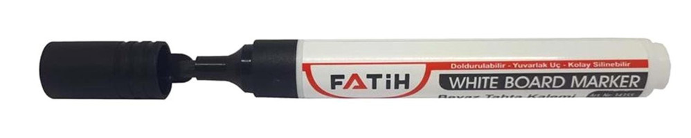 Fatih White Board 34355 Doldurulabilir Siyah Tahta Kalemi