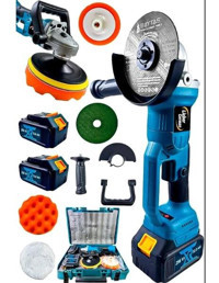 Lieber German 256VF 3600 W 1700 Devir/dk 125 mm Kablosuz Akülü Şarjlı Polisaj Makinesi