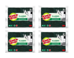 Scotch Brite Tırnak Koruyucu Oluklu 4x2'li Bulaşık Süngeri
