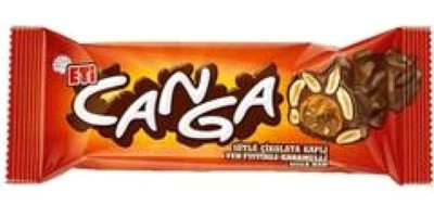 Eti Canga Yer Fıstıklı Sütlü Çikolata 45 gr 4 Adet