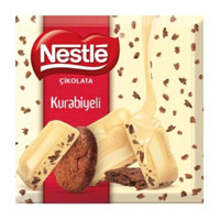 Nestle Classic Kare Kurabiyeli Beyaz Çikolata 60 gr 2 Adet