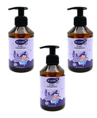Dr. Lavender Göz Yakmayan Hipoalerjenik Yenidoğan Tüm Ciltler Lavanta Özlü Bebek Şampuanı 3x250 ml