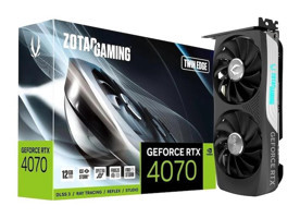 Zotac RTX 4070 Twin Edge 12 GB GDDR6X PCI-Express 4.0 DirectX 12 Ultimate 2 Fanlı 192 Bit Nvidia Ekran Kartı