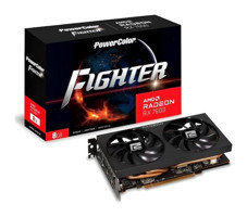 Powercolor Radeon Fighter RX 7600 8 GB GDDR6 PCI-Express 4.0 DirectX 12 Ultimate 2 Fanlı 128 Bit AMD Ekran Kartı