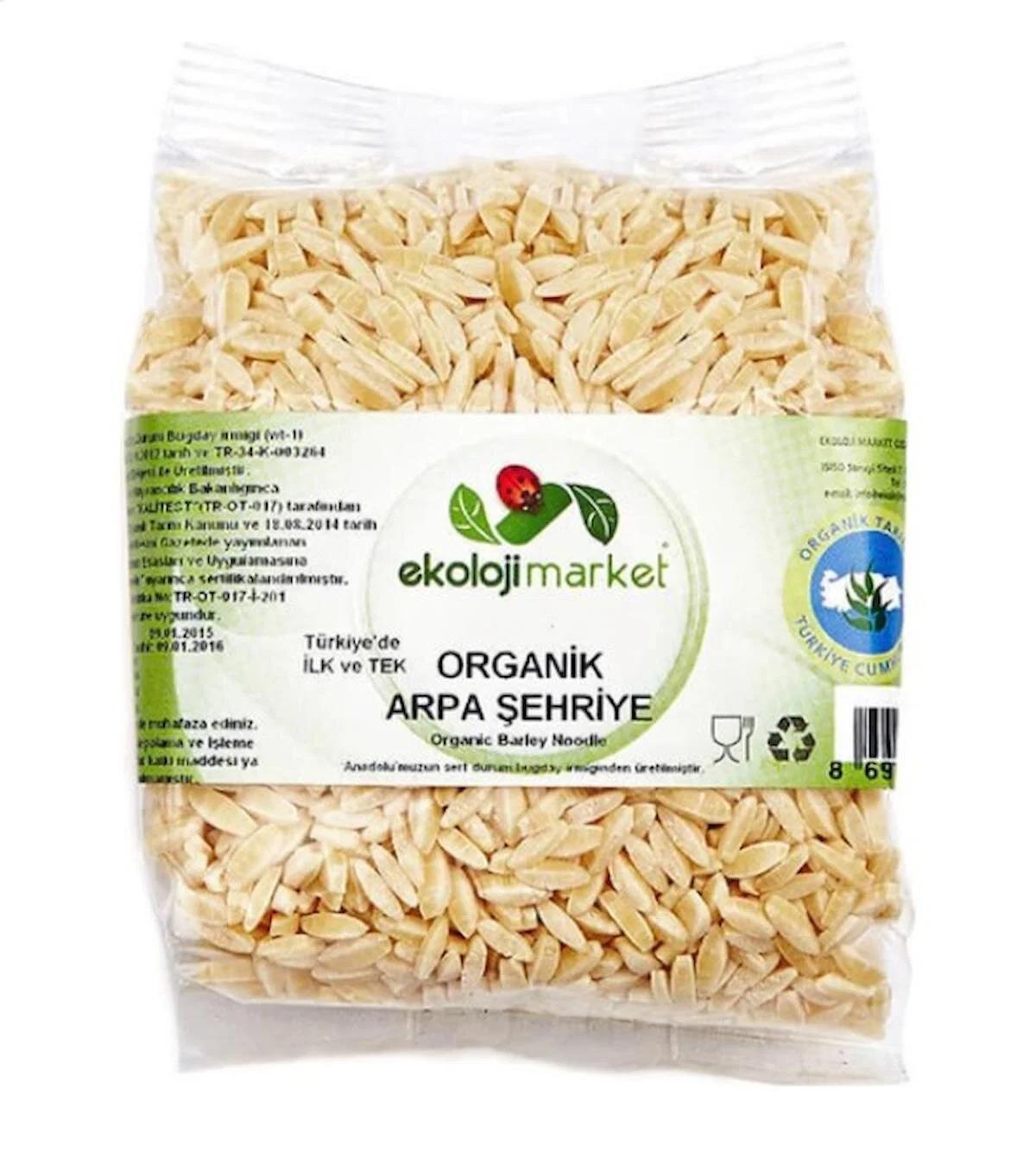 Ekoloji Market Organik Arpa Şehriye 250 gr
