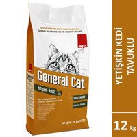 Jazzy General Cat Tavuklu Yetişkin Kedi Maması 12 kg