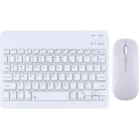 Samsung Galaxy Tab Active 2 T395 8" Sessiz Beyaz Kablosuz Klavye Mouse Seti