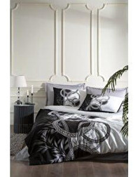 Özdilek Cadena Soft Life Saten 4 Mevsim 200 x 220 cm Çarşaflı Desenli Çift Kişilik Nevresim Takımı Çok Renkli