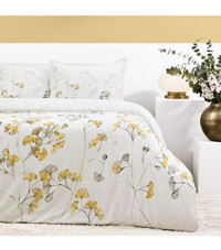 Taç Rowan+ Pamuklu 4 Mevsim 200 x 220 cm Çarşaflı Desenli Çift Kişilik Nevresim Takımı Gri