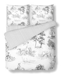 Helen George Victorian Pamuklu 4 Mevsim 200 x 220 cm Çarşaflı Desenli Çift Kişilik Nevresim Takımı Çok Renkli