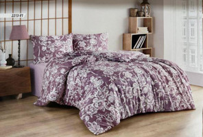 İpekçe İpek 4 Mevsim 200 x 220 cm Çarşaflı Desenli Çift Kişilik Nevresim Takımı Beyaz