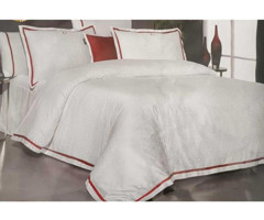 Sarev T-Republic Beyaz Saten 4 Mevsim 200 x 220 cm Çarşaflı Düz Çift Kişilik Nevresim Takımı Beyaz