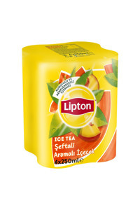 Lipton Ice Tea Şeftalili Soğuk Çay 4x250 ml