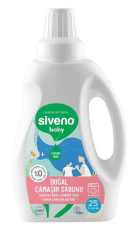Siveno Yenidoğan Bitkisel 750 ml Sıvı Bebek Deterjanı