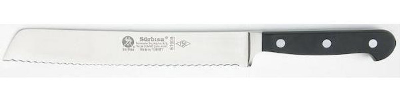 Sürbisa 61908 Çelik Tırtıklı 20.5 cm Ekmek Bıçağı