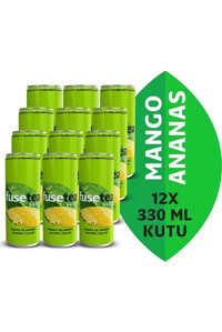 Fuse Tea Mangolu ve Ananaslı Soğuk Çay 12x330 ml