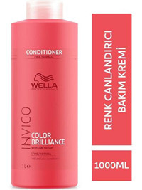 Wella Invigo Brilliance Kireç Havyar Etki Boyalı Saçlar Tüm Saçlar İçin Kadın Saç Kremi 1 lt