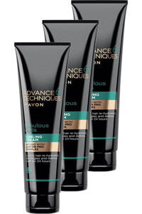 Avon Advance Techniques Fabulous Curls Etki Tüm Saçlar İçin Kadın Saç Kremi 3x150 ml