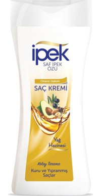 İpek Yağ Hazinesi Bitkisel Yağlar Etki Tüm Saçlar İçin Unisex Saç Kremi 480 ml