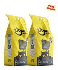 Kityus Topaklanan İnce Taneli Aktif Karbonlu Bentonit Kedi Kumu 2x5 lt