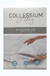 Collessium Pamuk Lastikli Sıvı Geçirmez 150 x 200 cm Çift Kişilik Alez