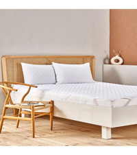 Taç Eco Care Pamuk Lastikli Sıvı Geçirmez 160 x 200 cm Çift Kişilik Alez