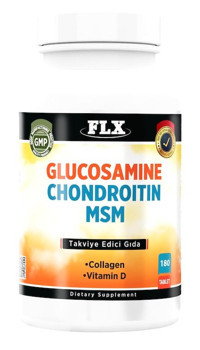 Flx Chondroitin Msm Vitamin D Glukozamin 180 Adet Tablet
