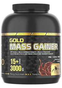 Torq Nutrition Gold Çikolata Aromalı 15 Servis Kas Kilo Gainer 3000 gr Toz