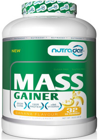 Nutraday Muz Aromalı 32 Servis Kas Yapıcı Gainer 3520 gr Toz