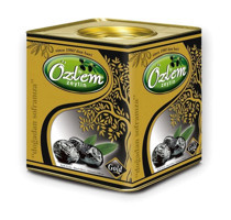 Özlem Zeytin Gold Tuzlu Sele Gemlik Siyah Zeytin Teneke 10 kg