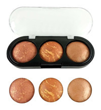 Luua Terracotta No:2 Işıltılı Baked Toz Allık Paleti