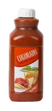 Colorado Salsa Mexicana Sarımsaklı 2.2 kg El Clasico Acı Sos